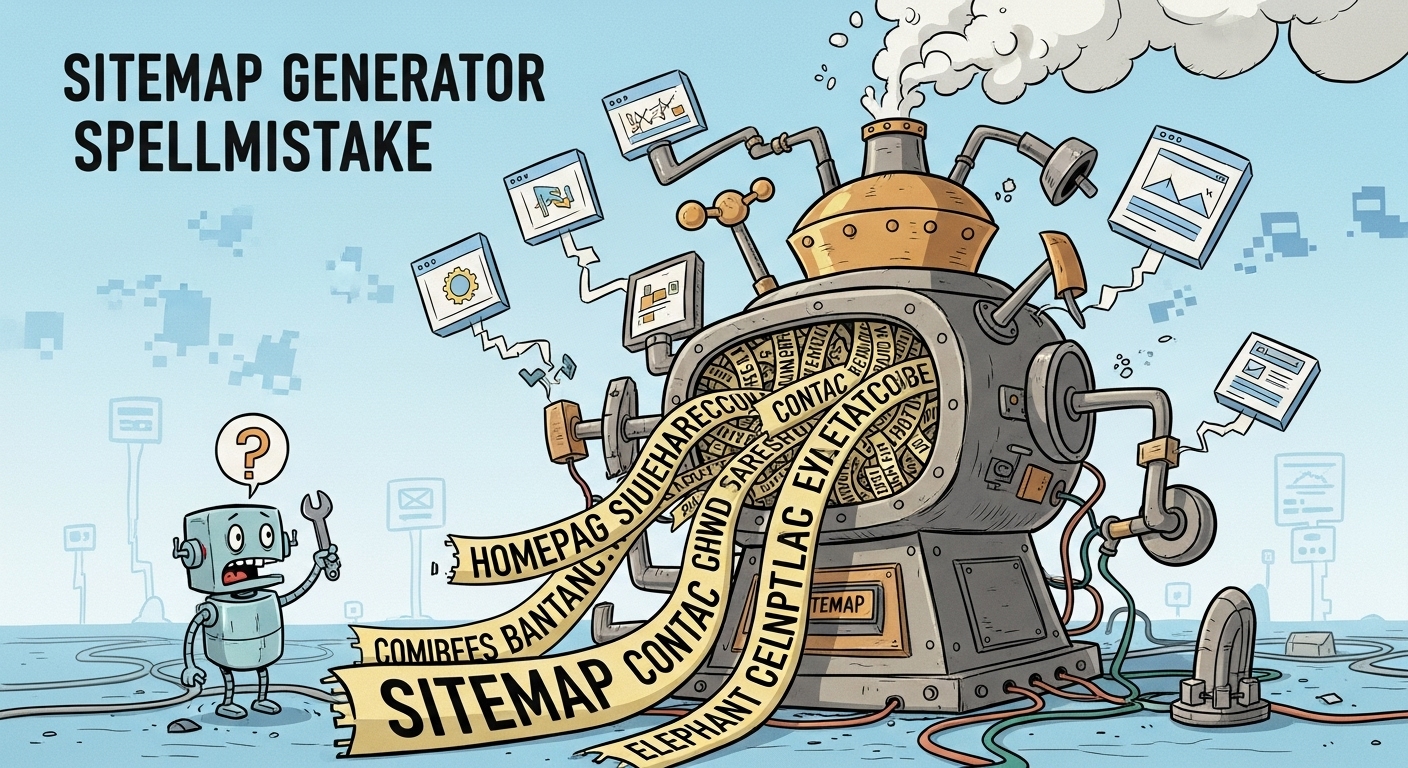 Sitemap Generator Spellmistake: How Small Errors Can Damage Your SEO Performance